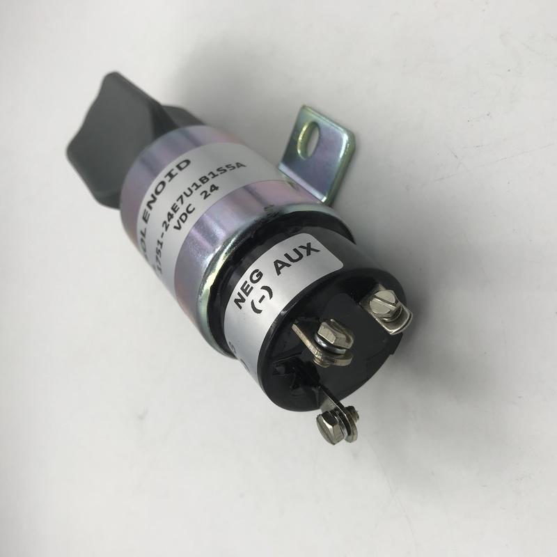 Hot Sale Diesel Engine 12V Fuel Stop Solenoid Valve 1751ES-24E7U1B1S5 3864274 Solenoid Motor