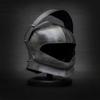 Close Helmet with Sparrow’s Beak Visor 16th Century Knight Armor Gothic Medieval Helmet with Stand  SCA LARP Reenactment Gear Steel Helmet Gift
