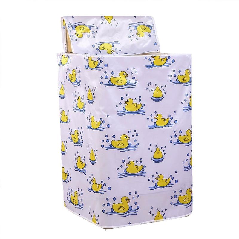 1PC Dustproof Cover Sunscreen Waterproof Case High Quality Washing Machine Cover Household Protective Dust Print