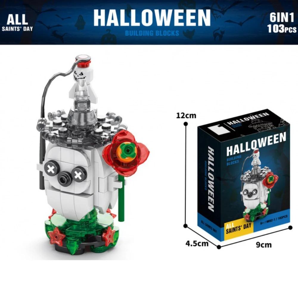 High-Quality Creative High-Quality Halloween High-Quality Pumpkin High-Quality House High-Quality Building High-Quality Blocks Urban area