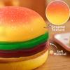 Slow Rebound Hamburger Stress Pinch Le Soft Squeeze Sensory Fidget Bread  Autism Sensory Toy