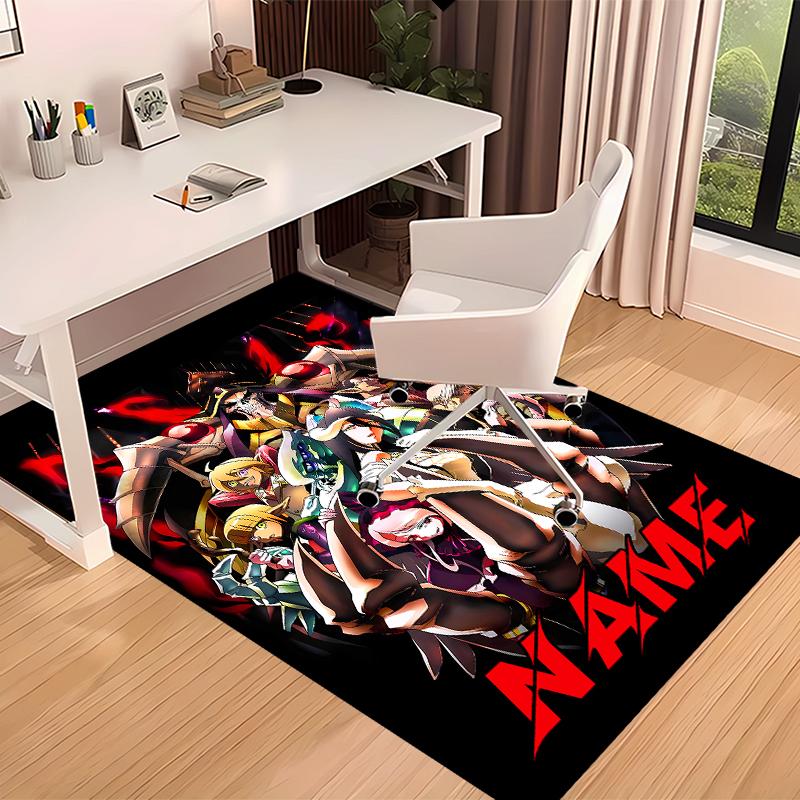 Custom Personalization Overlord Print Area Rug - Soft, Washable Non-Slip Indoor Mat,Living Room,Home&Office Decorative Rug