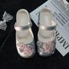 Good-Looking Pink Fairy Flower Cluster Ballet Hole Shoes  Summer Women'S Cool Slippers Bag Head Wear Non-Slip Casual Sandals