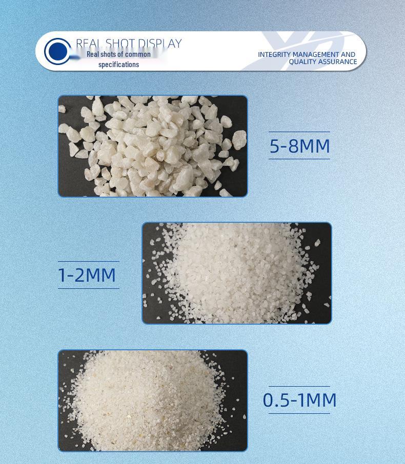 Quartz Sand Abrasive for Rust Removal and Polishing On Stainless Steel Surfaces and Floors