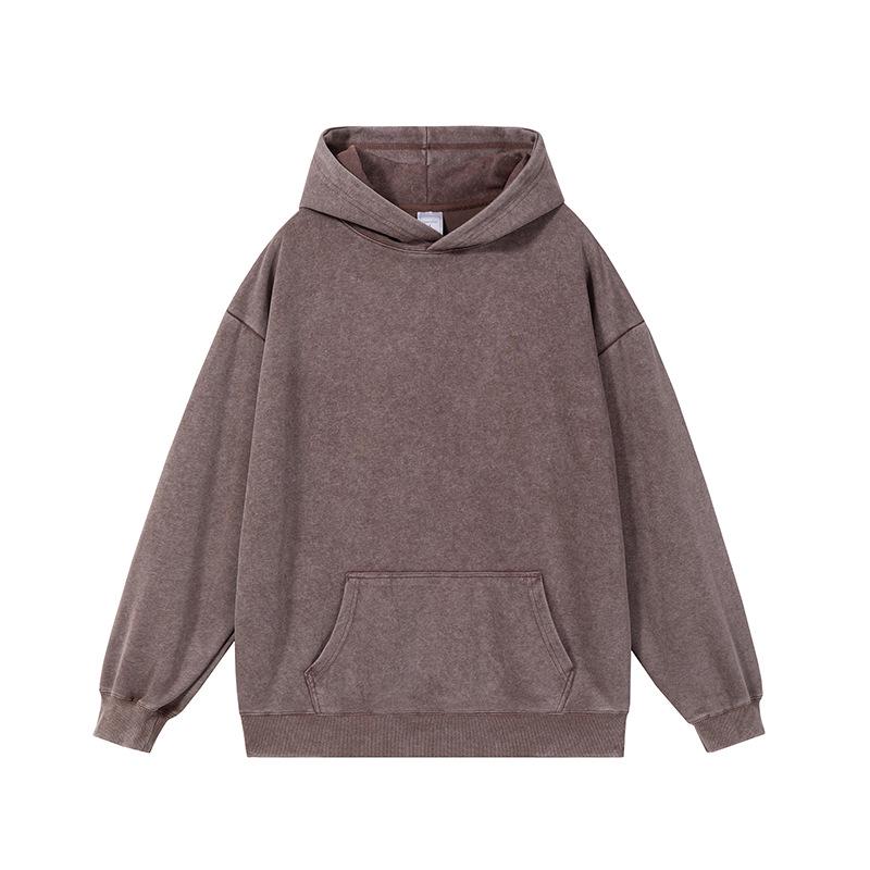 Men's Custom Embroidered Cotton Hoodie - Loose, Thick & Washable