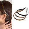 Acetate Thin Glasses Hairband Simple Hair Hoop For Girls Women French Style Hair Bands Temperament Hair Accessories