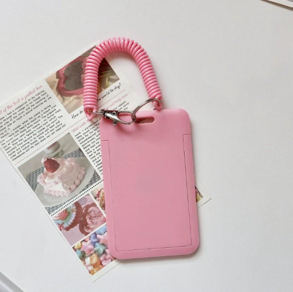 

Минималистичный брелок-картхолдер: Интегрированный прозрачный ID, Пропуск, Кампус, Доступ, Держатель для карты сотрудника