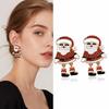 2026 Christmas New Fashion Earrings for Women - Luxurious and High-End Style, Personalized Christmas Tree Pearl and Diamond Earrings