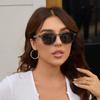 New Luxury Round Light Sunglasses Designer Sun Shades Brand Retro Eyewear Gift For Women Men Sun Glasses Uv