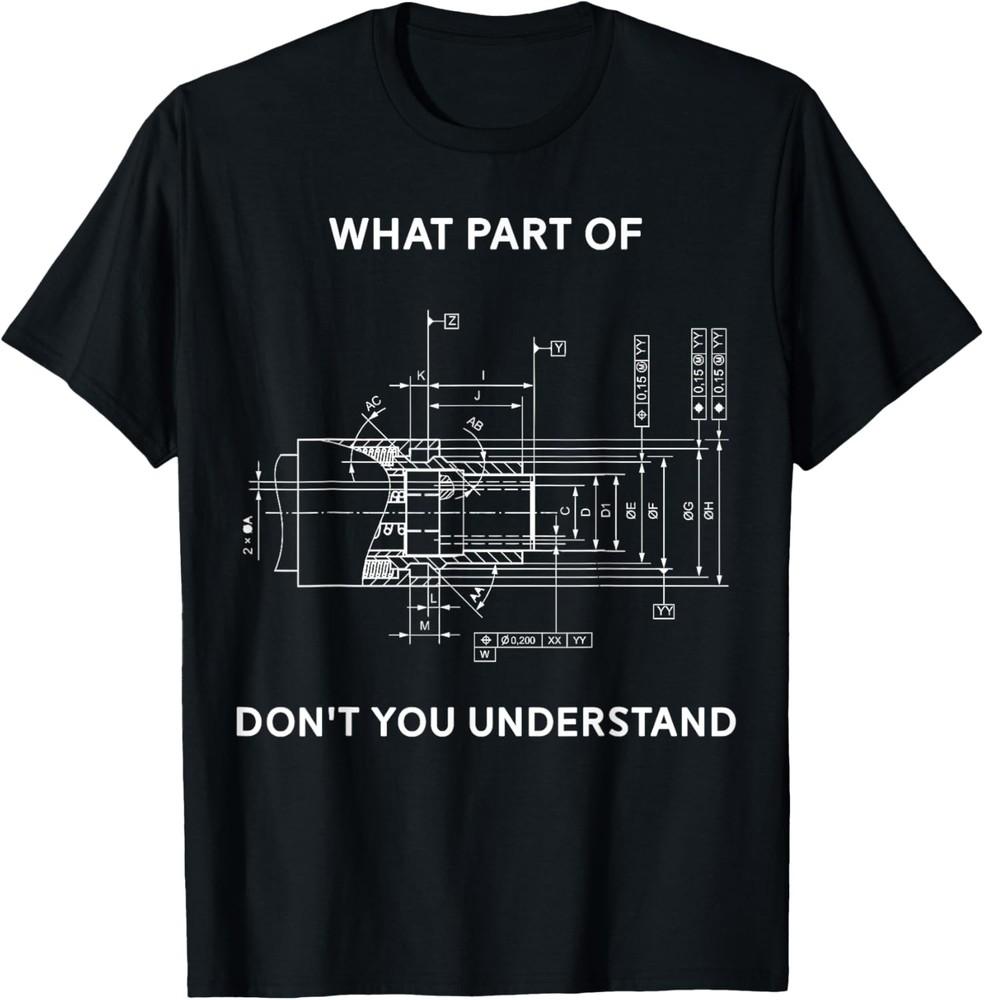 Funny Engineering T-Shirt - Mechanical Engineering T-shirt Unisex T-Shirt M