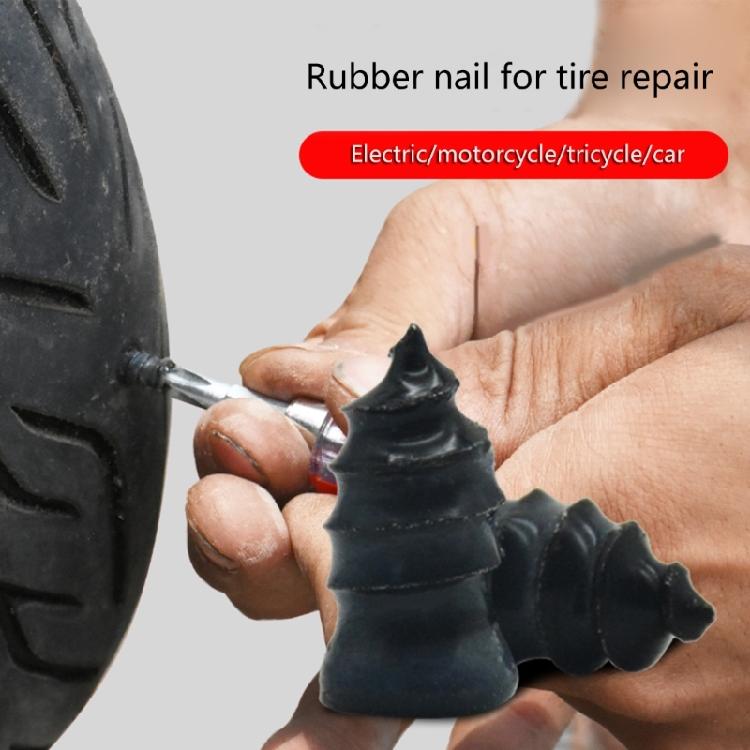 Vacuum Car Tyre Repair Rubber Nail Set Tire Screws Tubeless Repair Tools Kit