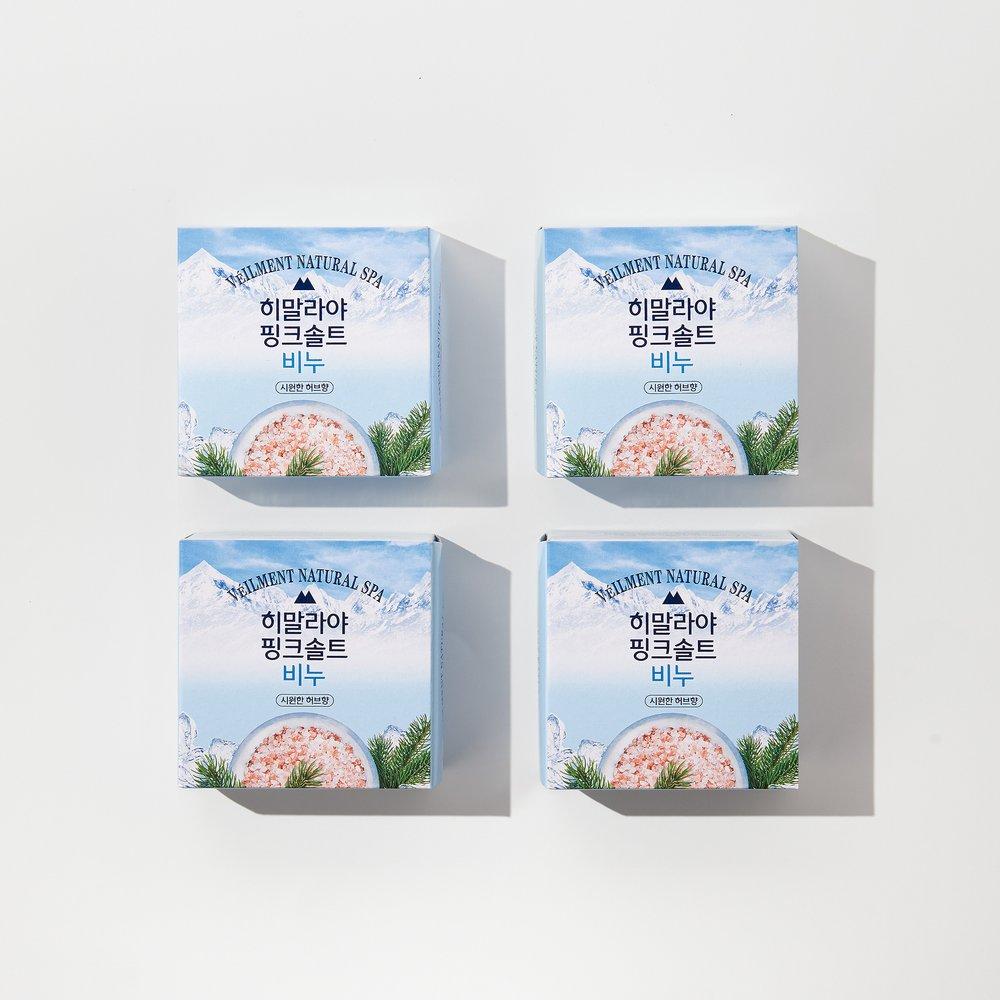ON THE BODY Spa Cooling Herb Soap 90g*4