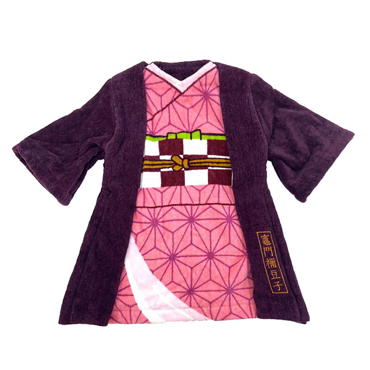 

BANDAI Dress Demon Kimetsu no 4355003300 Towel/Hand Towel, Slayer Yaiba, Nezuko s Clothing, 100% Cotton,