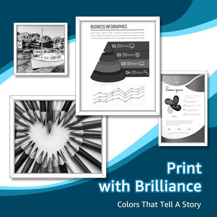 Compatible Toner - TRAHOO - TN2420 - 2-Pack - Brother Printers - Yield 3000 Pages