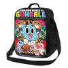 L'Incredibile Mondo di Gumball Cartone Animato Borsa Termica per Pranzo Contenitori per Alimenti Contenitore Portatile Borsa Frigo Borsa Termica per Pranzo Borsa Tote