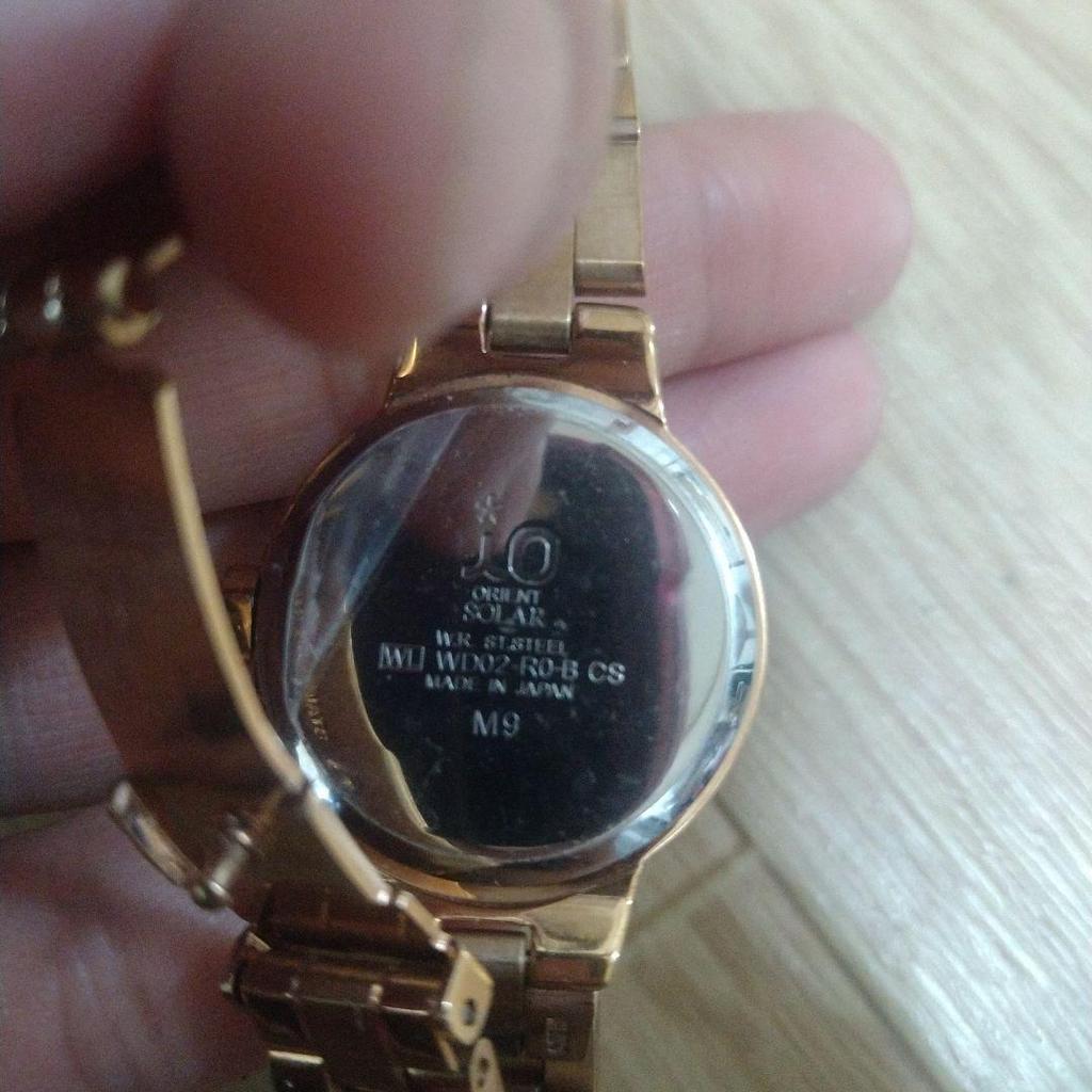 Used Working Condition: ORIENT iO Watch, Orient Io, Pink Gold, Heart