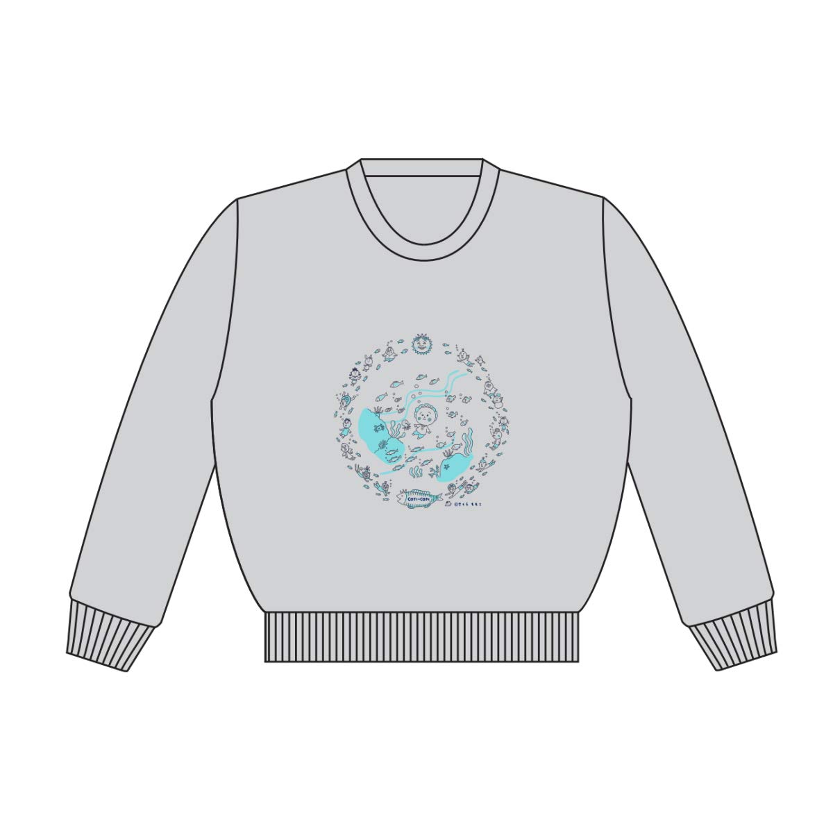 

Sweat Kojikoji Gray M [Toshin Pack]