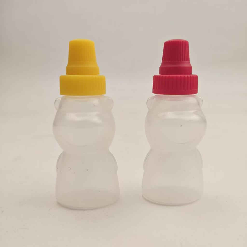 Portable Mini Squeeze Bottle for Tomato Salad Dressing and Honey Dispenser