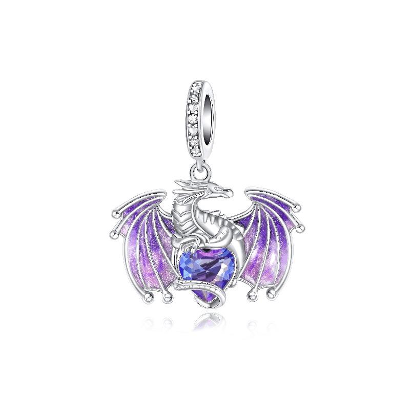 New Copper Angel Wing Charms Heart Bird Pig Pendants Fit Original Bracelets Necklaces Womens Fine Diy Jewelry Gifts