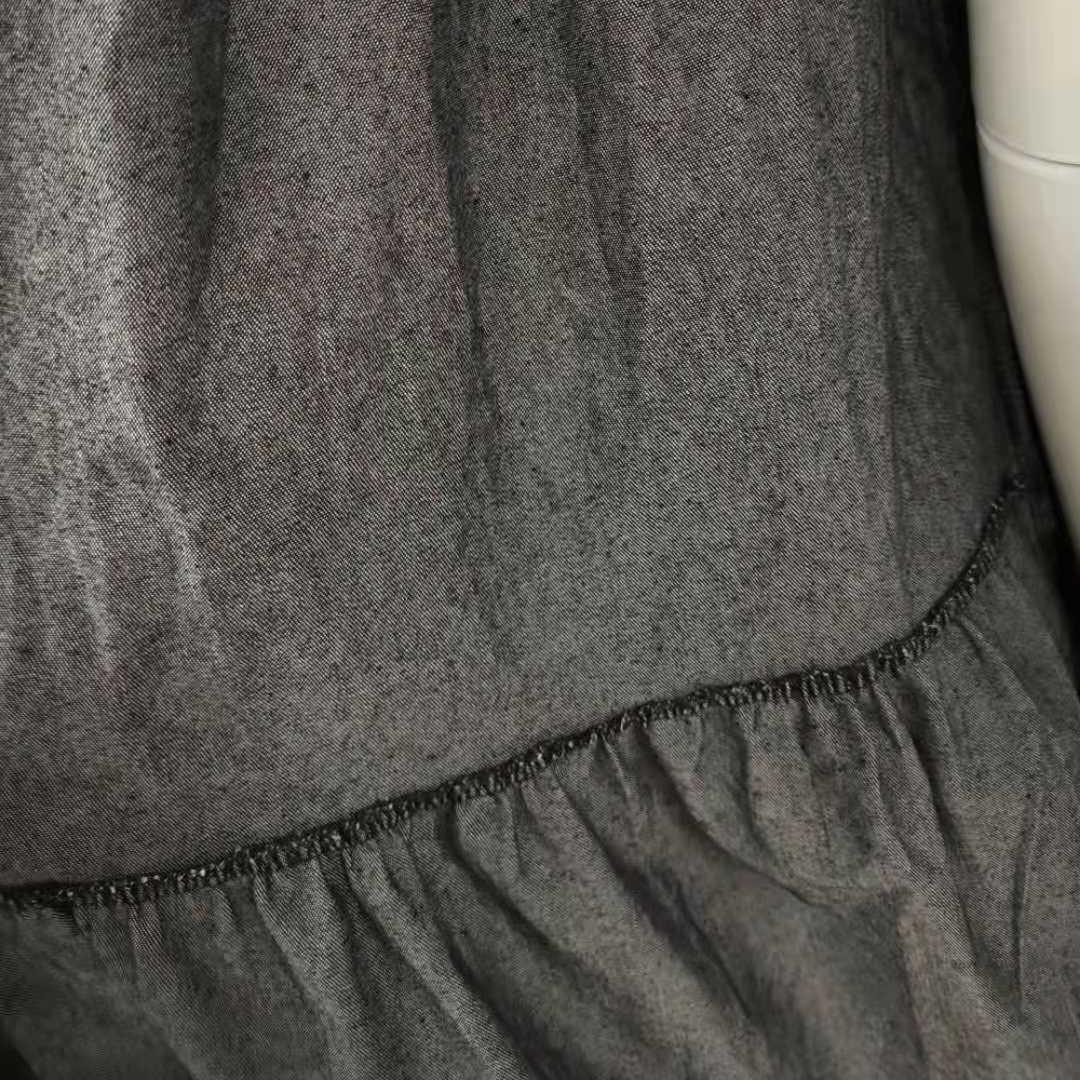 Женская мода лето весна сплошной цвет печати короткий рукав ПОЛО шеи Высокая талия — фото 8