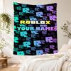 Roblox Custom Wall Tapestry Gift Personalized Tapestry Non-Fading Color Ideal for Home Decor Ideal for All Seasons Gifts For Family Or Friends