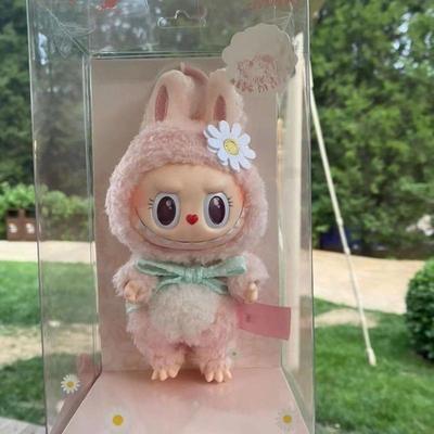 Limited Kawaii Pink Mokoko 1st Spring Flower Sweetheart Vinyl Doll Backpack Pendant Decoration Doll  Spring Wild Doll  Car Pendant Collectible