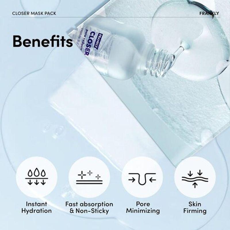 FRANKLY Closer Pore Minimizing Mask (1ea)