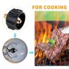 Easy to Use Adapter Convert QCC1 Tanks Propane Gas Pipe Regulator Brass and Plastic Material for Different Cooking Needs