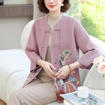 YUZHAOLIN Women's New Chinese Style Autumn Jacket