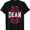 Dean College Arch Vintage Design Retro Men Women T-Shirt