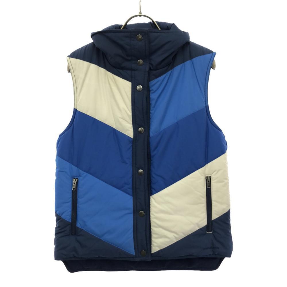 Patagonia 28575FA13 Reversible Batting Vest S Blue Outdoors Women Used