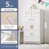 Yeya Fairy Tale Party 5-Tier Storage Cabinet