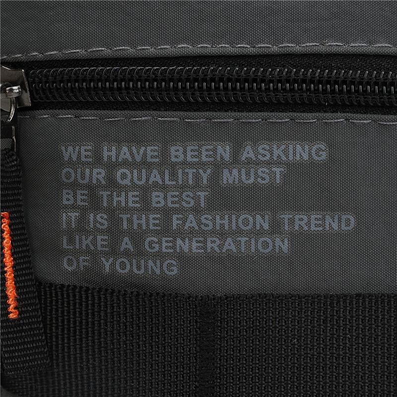 Men's Traveling Shoulder Bag Fashion Casual Patchwork Handbag High Quality Oxford Cloth Waterproof Multifunctional Crossbody Bag