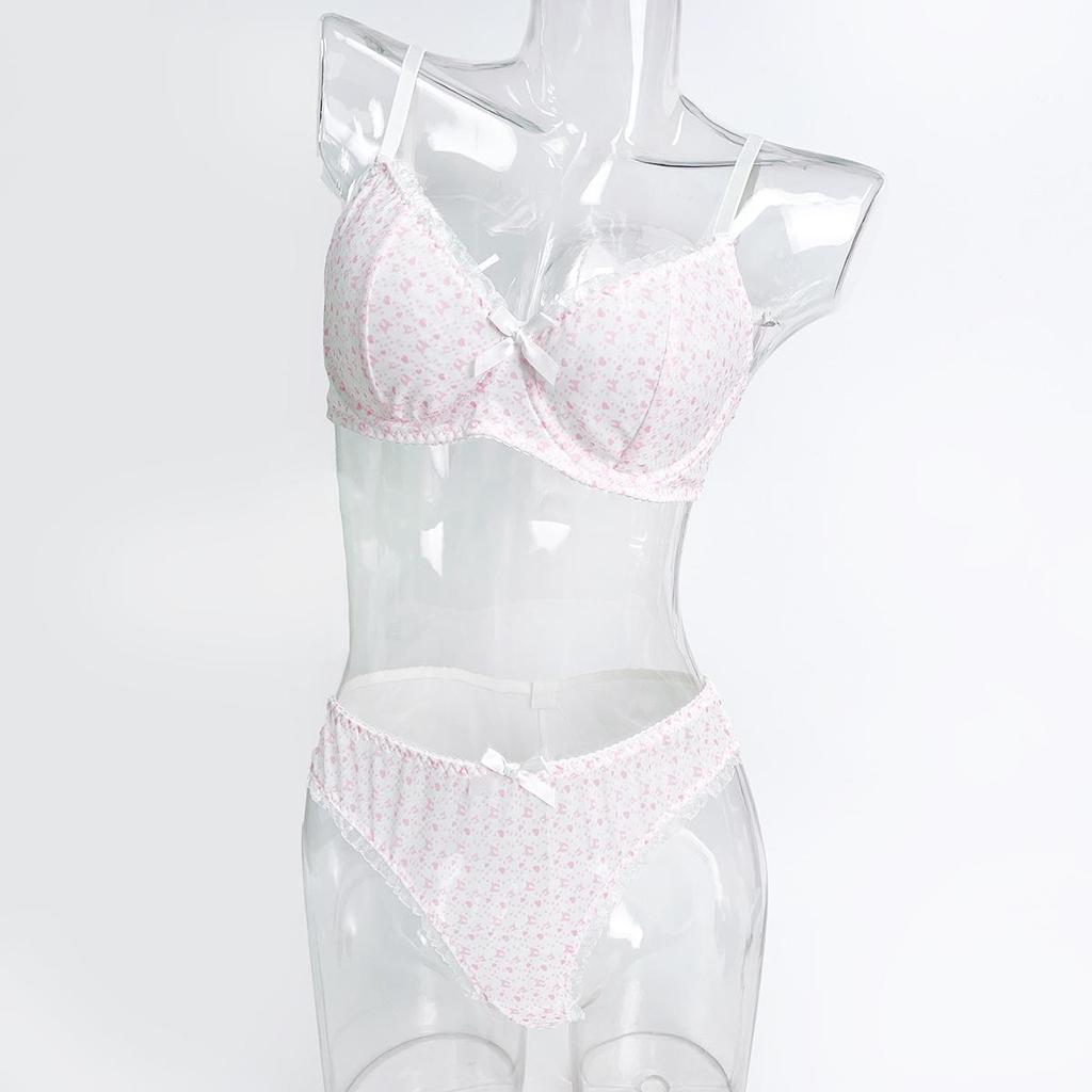 Ultra-Thin Mesh See-Through Lingerie Set - Minimizes Big Bust Appearance