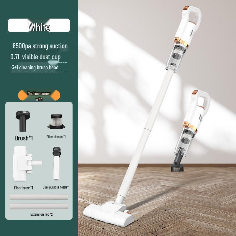 Portable Wireless Handheld Vacuum Cleaner for Car & Home - Powerful Dust Mite Remover