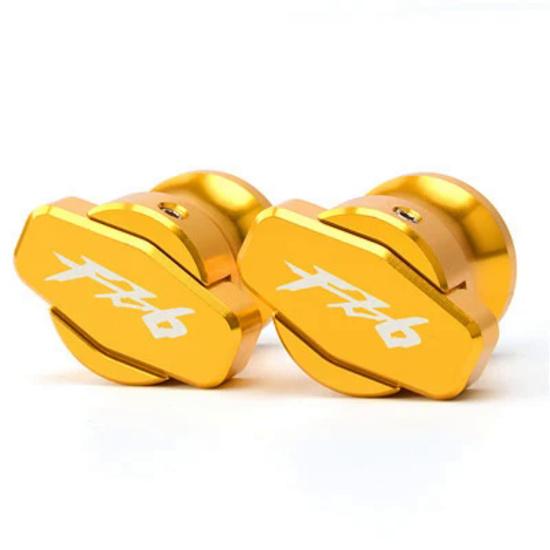 Pro Yamaha FZ6 2004-2008 FZ8 FZ 6 FZ 8 2011-2012 Motocyklové 6MM Cívky kyvné vidlice Slider Šrouby pro stojan