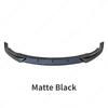 For Tesla Model Y 2019 2020 2021 2022 2023 2024 Automobile Front Bumper Splash Lip Splitter Lip Sports Splitter Body Decor Kit