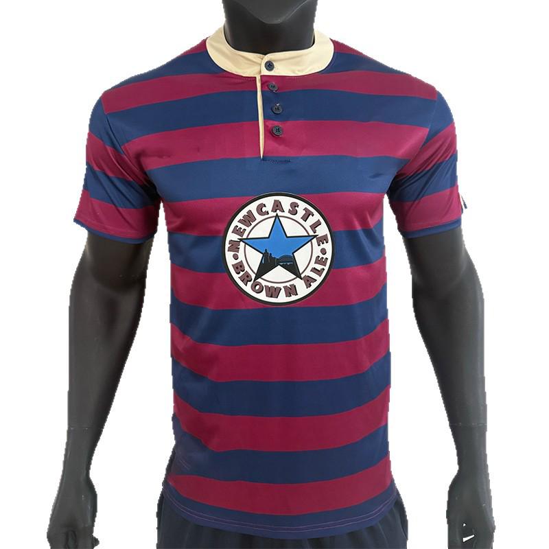 Vintage Newcastle Auswärtsfußballtrikot 1995-97