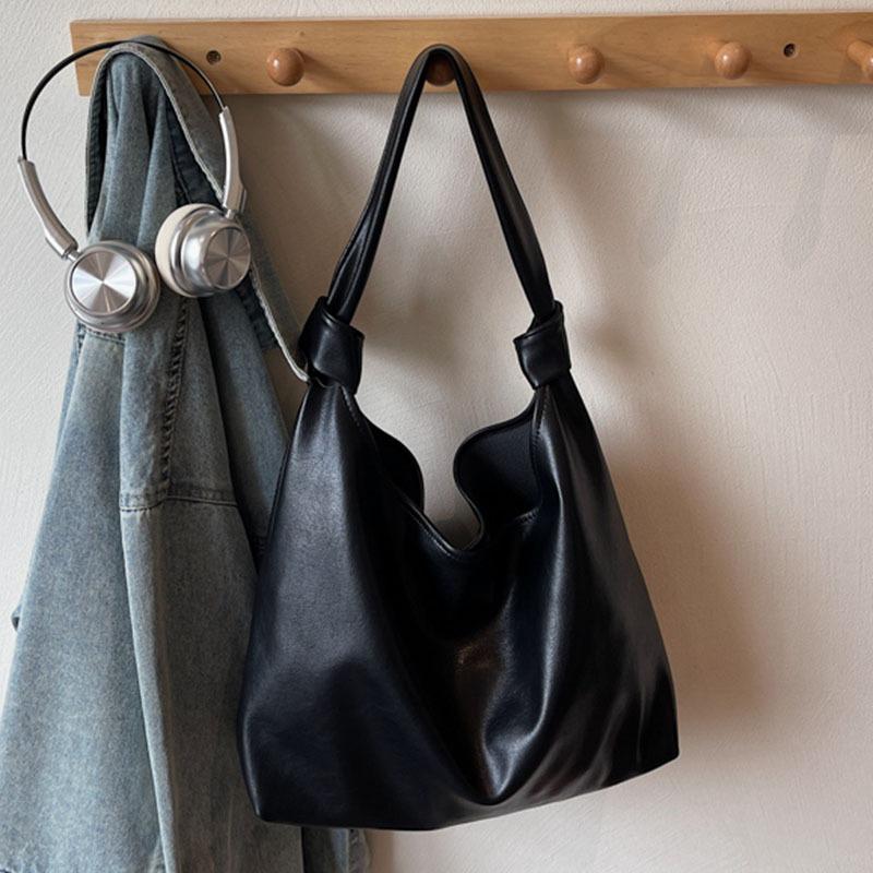 Premium sense tote bag, college student commuting, premium sense big bag, women's new large-capacity mother and child shoulder bag