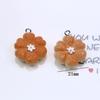 12pcs Resin Simulation Food Play Cream Bread Cake Pendant Diy Handmade Bracelet  DIY Jewelry Pendants Decoration Accessories