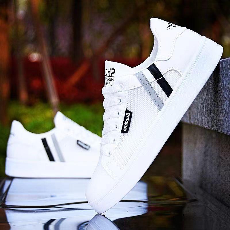 Summer 22 new mesh casual shoes soft-soled sports board shoes