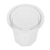 Coffee Ground Dosing Cup PC Antistatic Transparent Coffee Powder Feeder Dosing Cup for Portafilter Basket