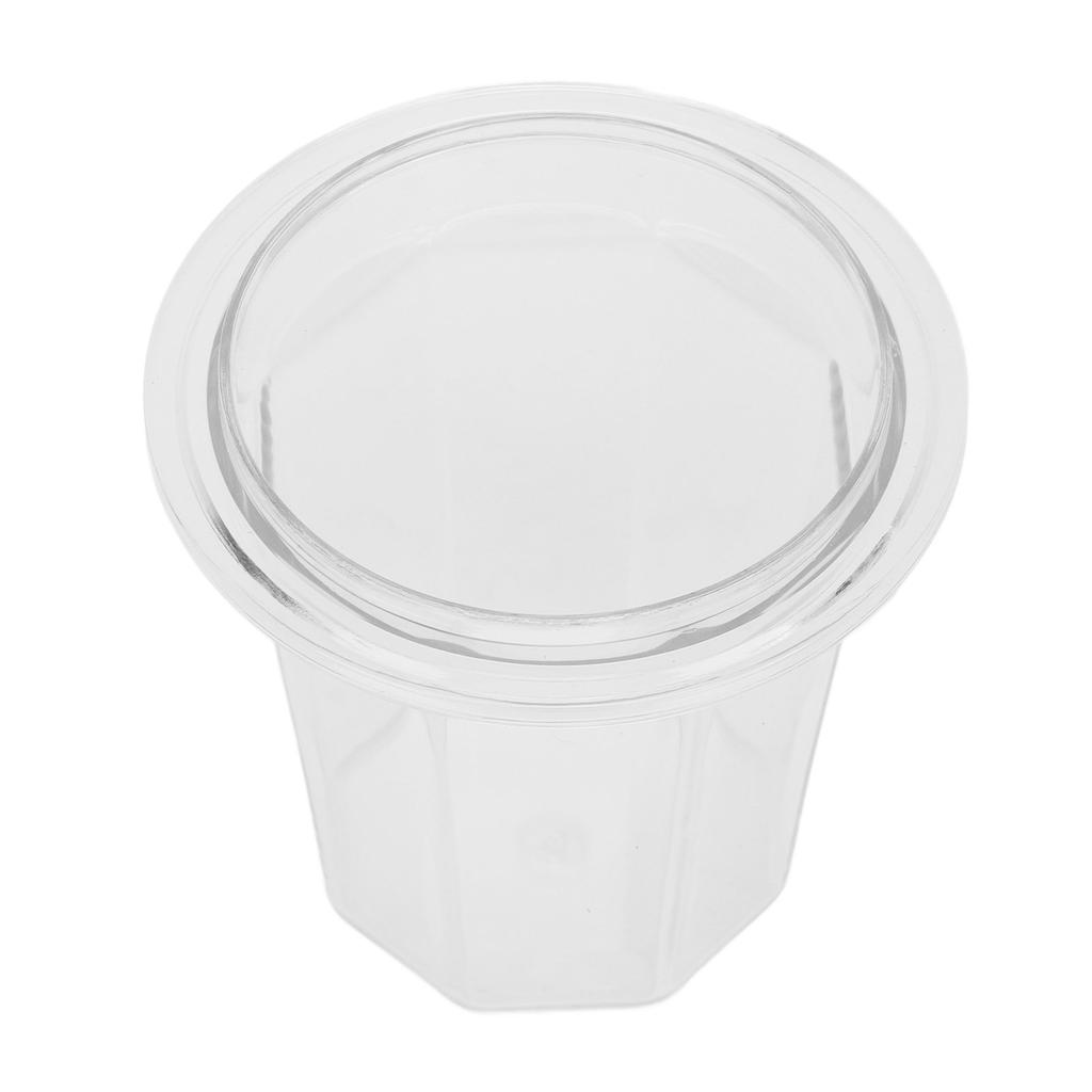 Coffee Ground Dosing Cup PC Antistatic Transparent Coffee Powder Feeder Dosing Cup for Portafilter Basket