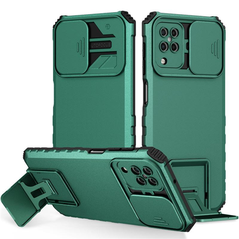 New Model Is Suitable for Samsung A05 Creative Push Window Three Dimensional Stand Mobile Phone Case A33 5G Drop Proof Protective Case