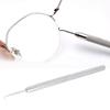 Professional Glasses Wire Pulling Hook Half Frame Glasses Repairing Draw HookStainless Steel Handle
