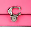 Coach Studio 19 Push Button Closure Leather Tote Shoulder Bag Women Bags Pink CJ250-LHVDT