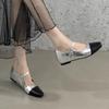 New Spring Designer Mary Jane Shoes Women's Elegant Square Toe Shoes Women Flat Shoes Fashion Casual Dress Outdoor Ballerinas