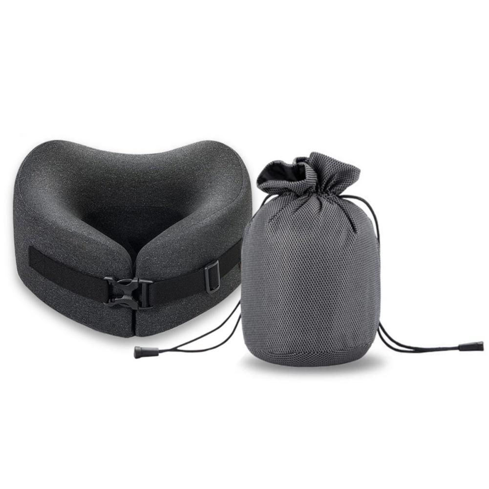 Pernă de gât în formă de U Pernă de călătorie din spumă cu memorie Anti-deplasare Camelback Tetieră