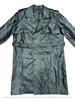Causal Biker Belted Handmade Lambskin Men's Stylish Trench Coat Black Leather