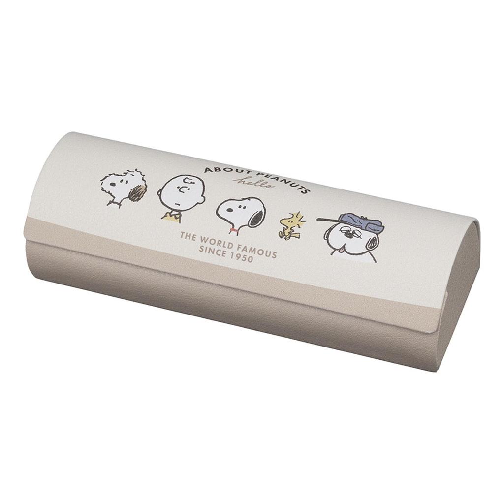 Husă pentru ochelari cu perle, husă rigidă din piele sintetică, magnetică, inclusă, Snoopy, SNOOPY DESPRE PEANUTS, SNOOPY DESPRE PEANUTS 094429